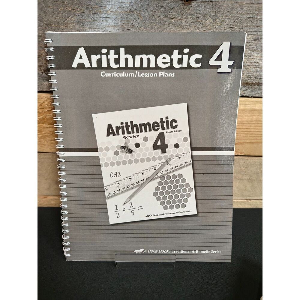 A Beka Arithmetic 4 Curriculum / Lesson Plans Pt. # 10656901